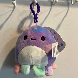 Squishmallows Mary the Octopus 3.5” clip